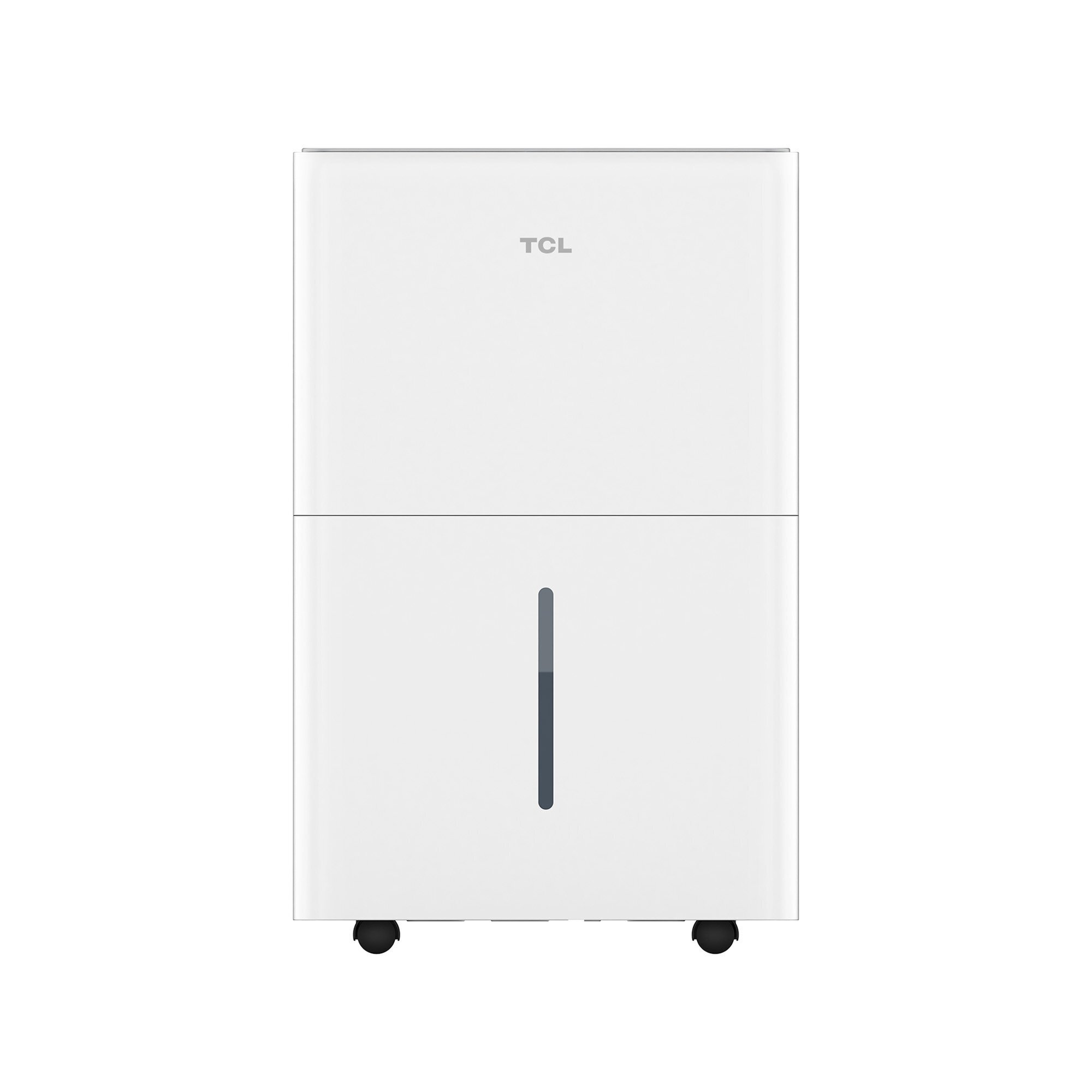 TCL 50-Pint Portable Dehumidifier, Up to 4,500 Sq. Ft., Energy Star Certified, Quiet Operation, Bucket or Continuous Drain, White, Model# T50DC9R